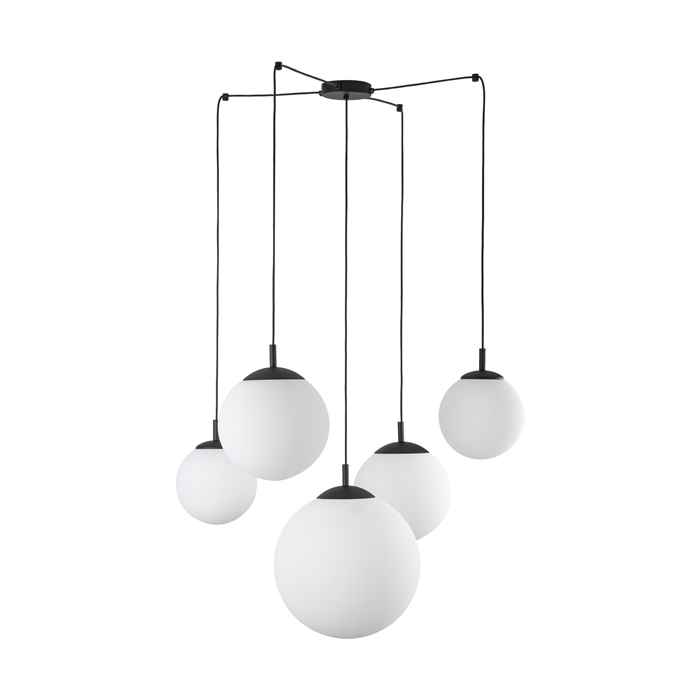 Люстра TK Lighting 4791 Esme E27 5x15W IP20 чорна Люстра TK Lighting 4791 Esme E27 5x15W IP20 чорна