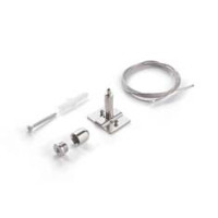 Элемент трековой системы Ideal Lux 282756 Ego kit pendant only steel cable 2 mt