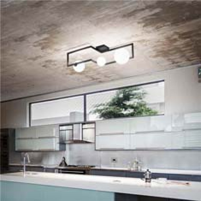 Стельовий світильник Ideal Lux 284330 Angolo pl3 Стельовий світильник Ideal Lux 284330 Angolo pl3