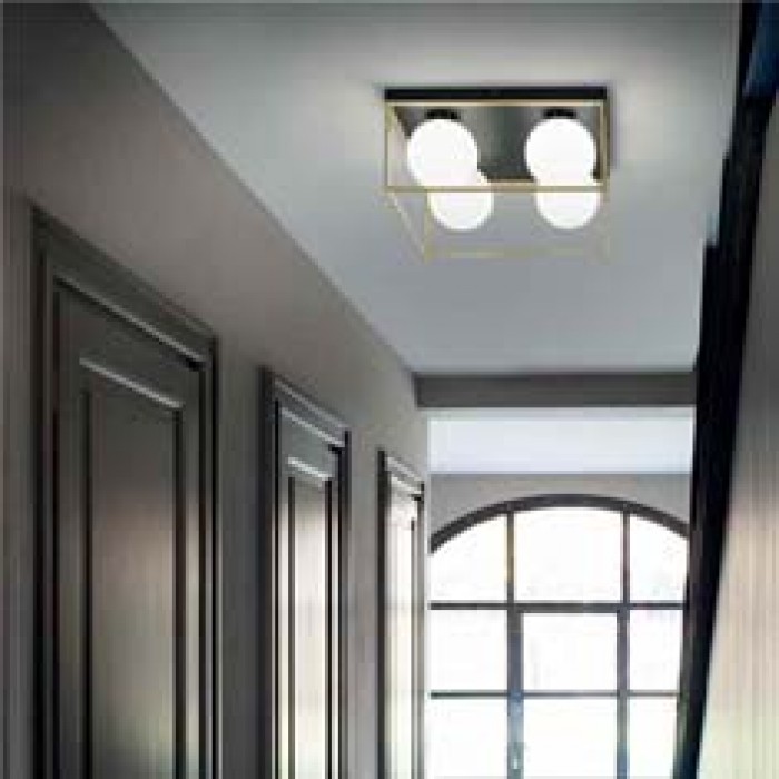 Стельовий світильник Ideal Lux 327860 Lingotto pl4 Стельовий світильник Ideal Lux 327860 Lingotto pl4