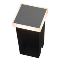 Вуличний стовпчик Azzardo AZ4466 ALF SQUARE 3000K Dark Grey