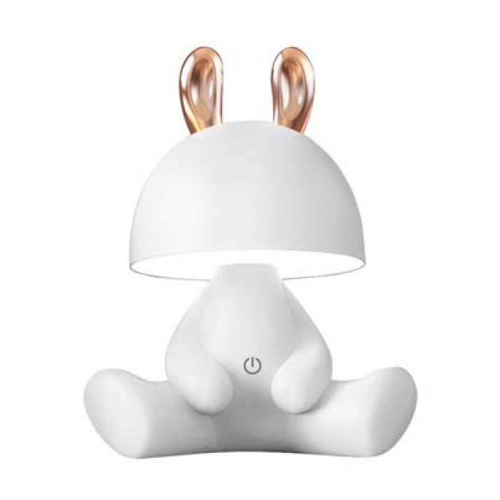 Настільна лампа Zuma Line KDR-6301-WH Bunny