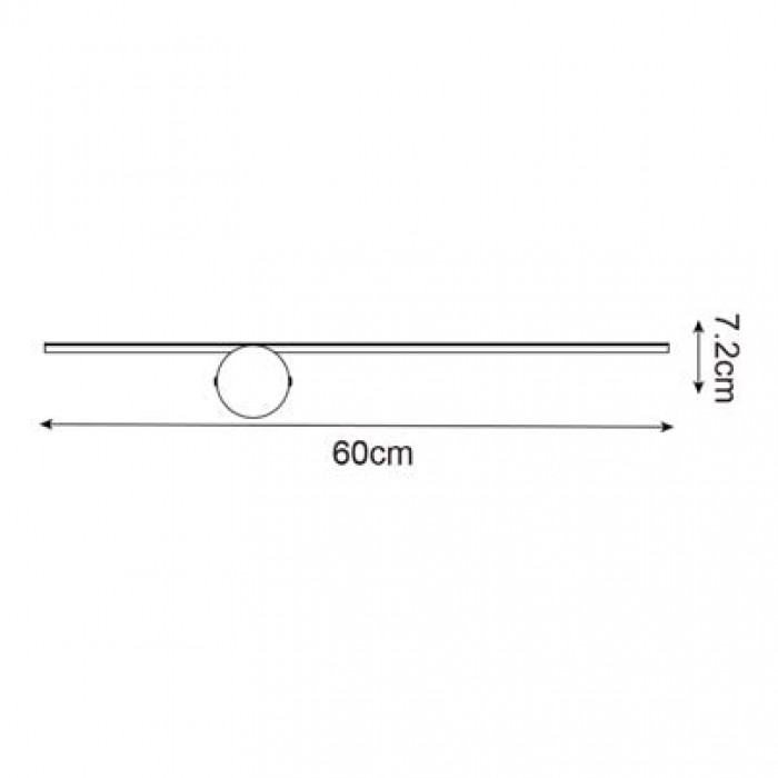 Настенный светильник Zuma Line WL22032G-L60 Fad Настенный светильник Zuma Line WL22032G-L60 Fad
