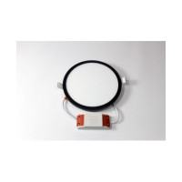 Врізний світильник FrendlyLight FL1035 Slim R 17 LED 18W 4000K Black