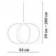 Підвісний світильник  FrendlyLight FL3049 Arvet C PD