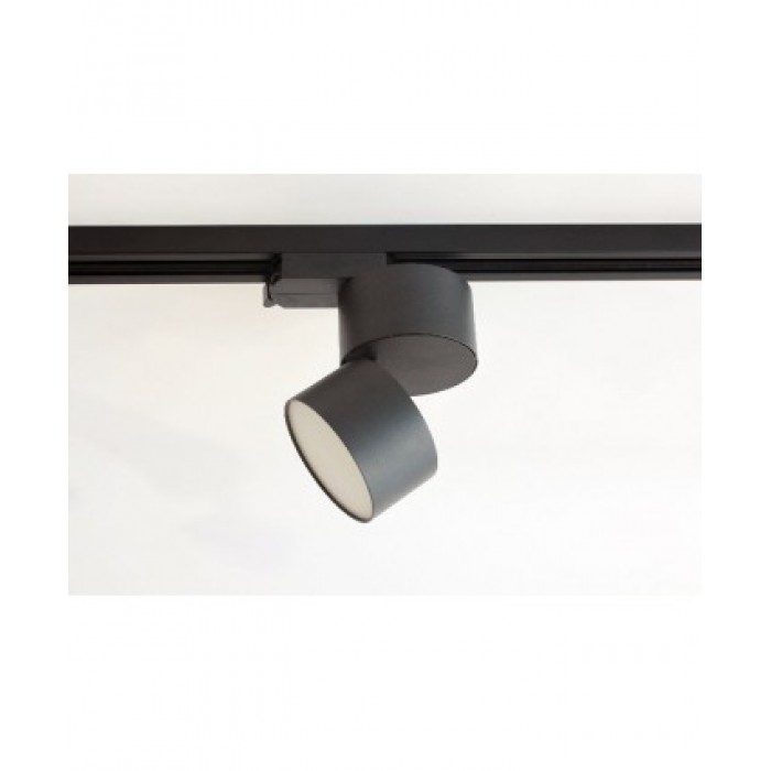 Трековий світильник однофазний FrendlyLight FL6003 Mono TR LED 10W 3000К Black світлодіодний Чорний