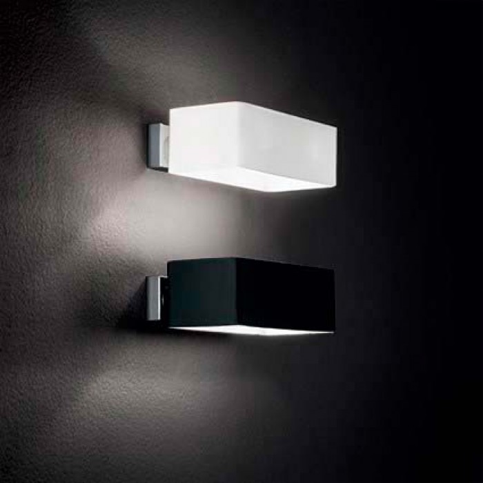 Настінний світильник Ideal Lux Box AP2 Bianco Настінний світильник Ideal Lux Box AP2 Bianco