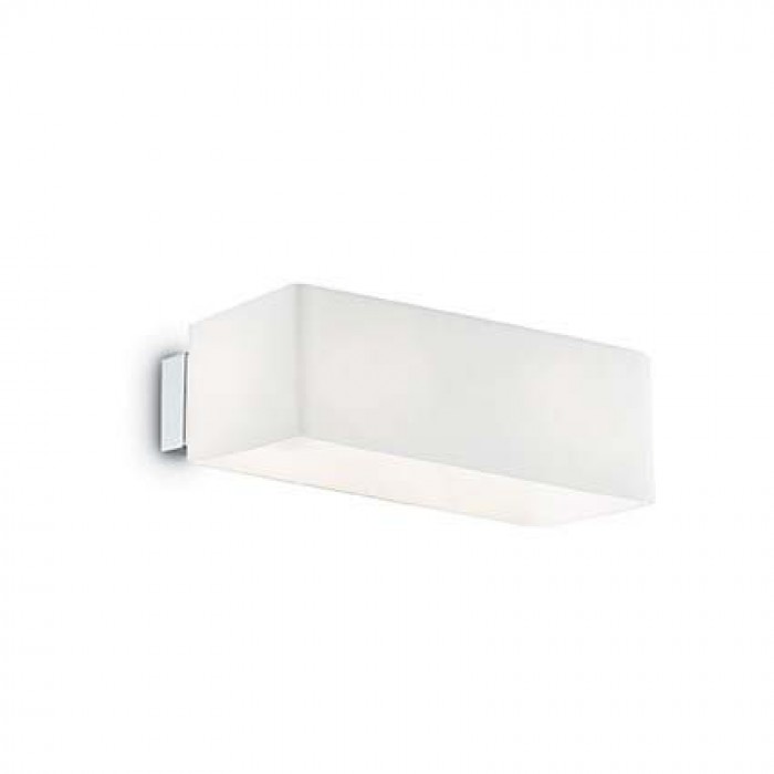 Настінний світильник Ideal Lux Box AP2 Bianco