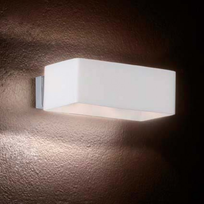 Настінний світильник Ideal Lux Box AP2 Bianco Настінний світильник Ideal Lux Box AP2 Bianco