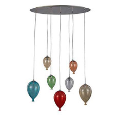 Подвесной светильник Ideal Lux Clown SP7 Color
