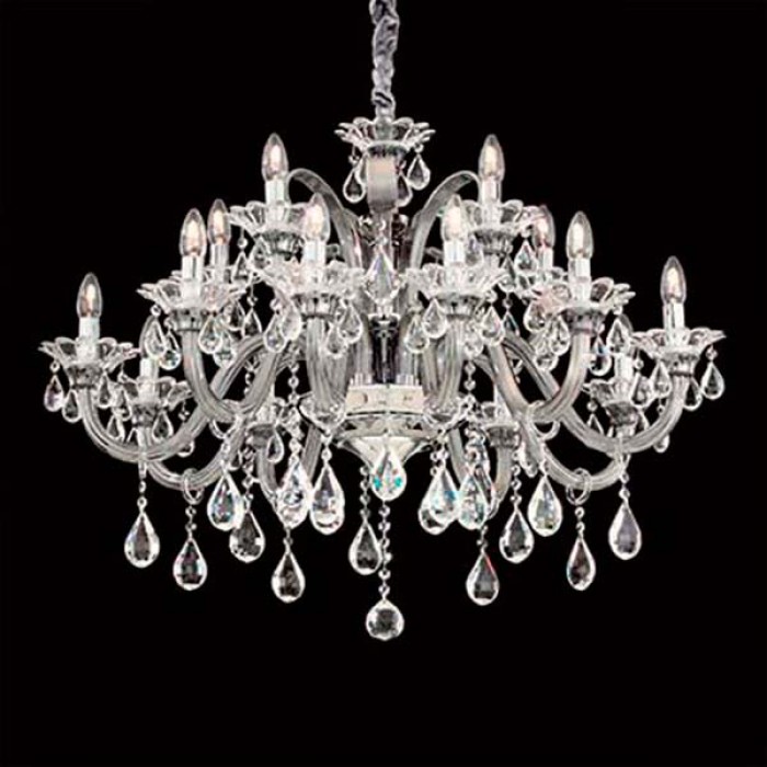 Люстра Ideal Lux 81526 Colossal E14 15x40W IP20 хром Люстра Ideal Lux 81526 Colossal E14 15x40W IP20 хром