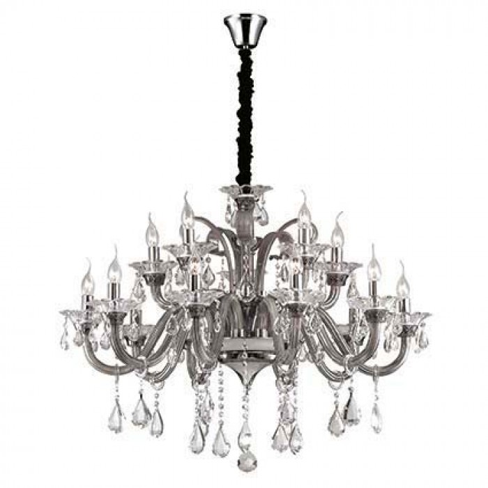 Люстра Ideal Lux 81526 Colossal E14 15x40W IP20 хром
