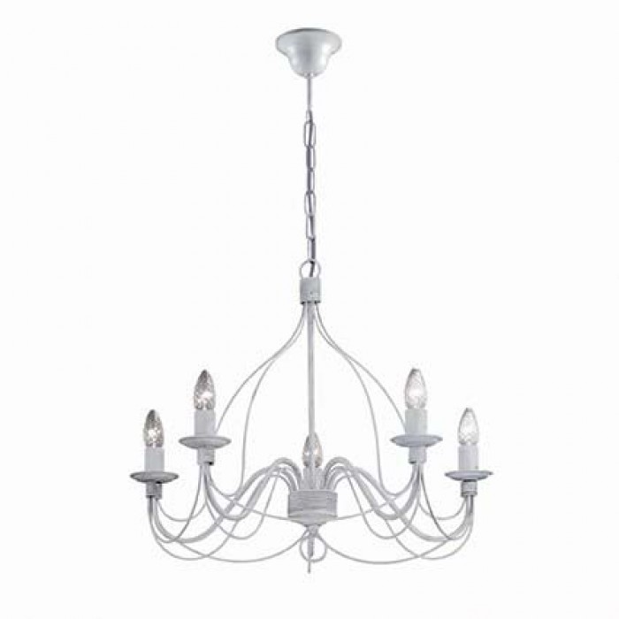 Люстра Ideal Lux Corte SP5 Bianco Antico