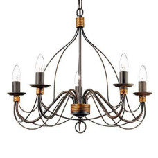 Люстра Ideal Lux Corte SP5 Ruggine