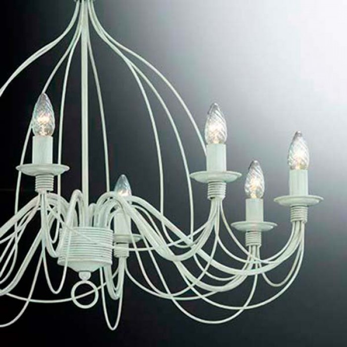 Люстра Ideal Lux Corte SP8 Ruggine