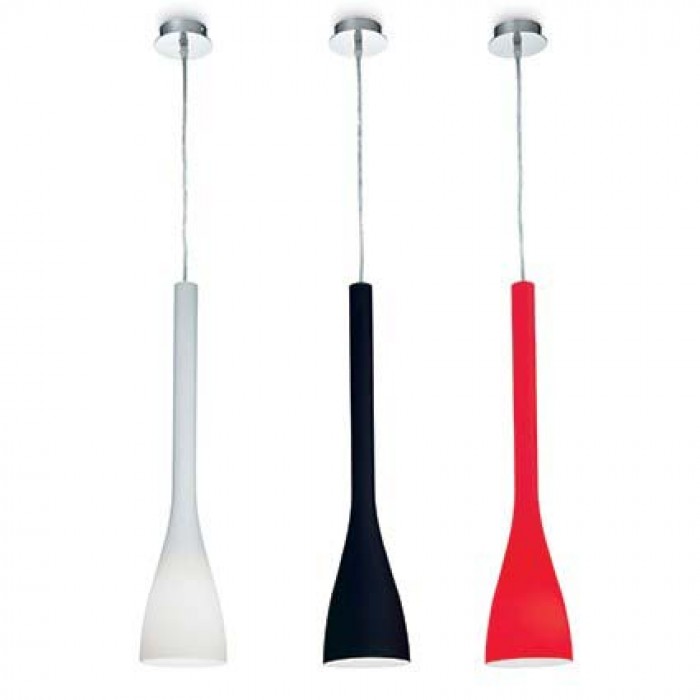 Подвесной светильник Ideal Lux Flut SP1 Small Bianco Подвесной светильник Ideal Lux Flut SP1 Small Bianco
