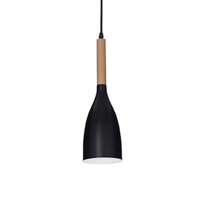 Подвесной светильник, люстра Ideal Lux 110752 Manhattan E14 1x40W IP20 черный