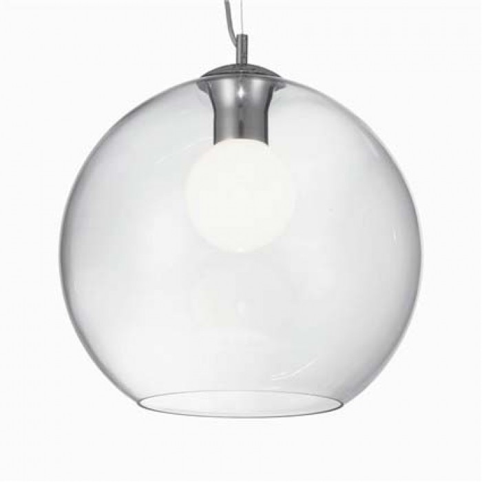Підвісний світильник, люстра Ideal Lux 52816 Nemo E27 1x42W IP20 прозорий