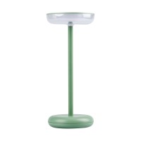Настольная лампа Kanlux 37313 FLUXY LED IP44 GN, 1.7 Вт, 140 лм, 3000К c аккумулятором