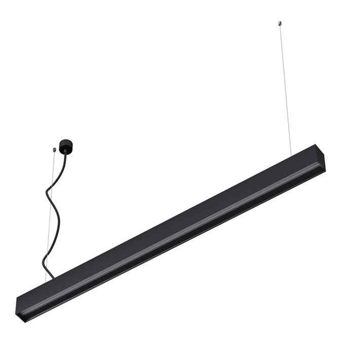 Подвесной светильник Kloodi KD-KLP5080 1000 40W 4K BK KLP5080 Lens Line