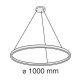 Светильник подвесной Kloodi CIRCLE2830 PE1000 4K BK