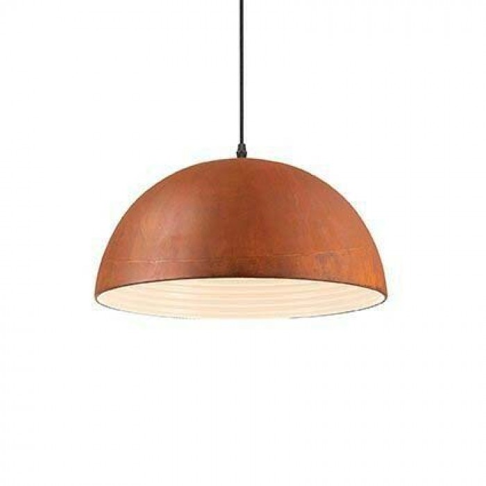 Подвесной светильник, люстра Ideal Lux 174211 Folk E27 1x60W IP20 коричневый