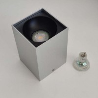 Azzardo Hugo ALU+Hugo R BK (GM4104 ALU+GM4104 R BK)