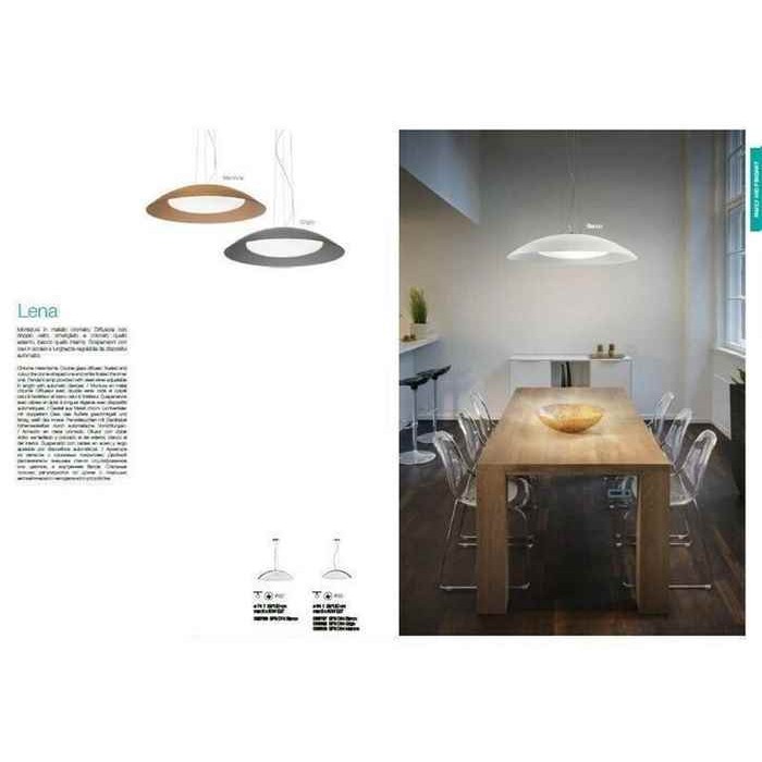 Подвесной светильник Ideal Lux 52786 Lena SP3 D74 Bianco Подвесной светильник Ideal Lux 52786 Lena SP3 D74 Bianco