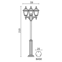 Ліхтар Cristher 059F-G05X1A-01 Clic-clac 4