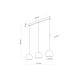 Люстра TK LIGHTING 10169 ZOE черный
