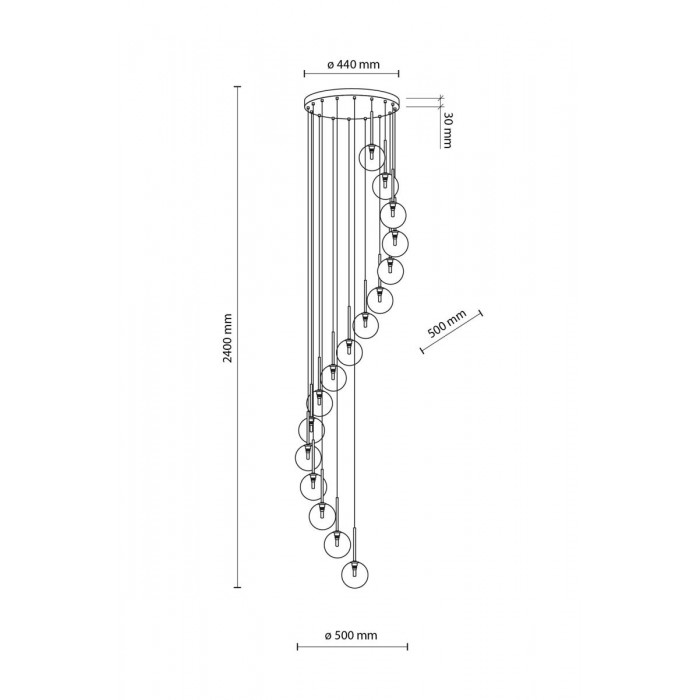 Люстра TK Lighting 10182 Aurora G9 16x8W IP20 золотая Люстра TK Lighting 10182 Aurora G9 16x8W IP20 золотая