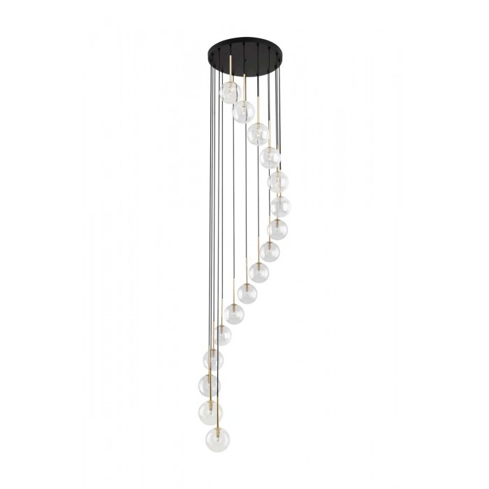 Люстра TK Lighting 10182 Aurora G9 16x8W IP20 золотая