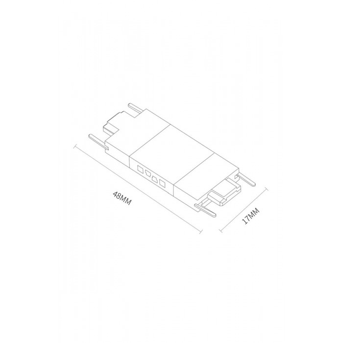 Додатковий елемент систем LAGUNA LIGHTING 13162 Track24v Додатковий елемент систем LAGUNA LIGHTING 13162 Track24v