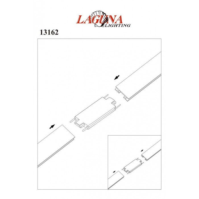 Додатковий елемент систем LAGUNA LIGHTING 13162 Track24v Додатковий елемент систем LAGUNA LIGHTING 13162 Track24v