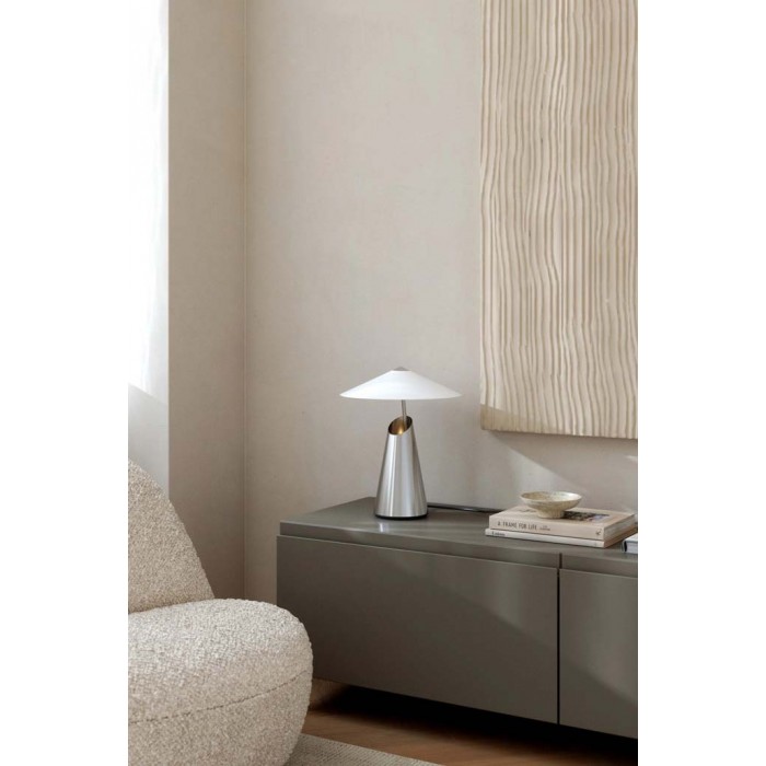 Настільна лампа Nordlux 2320375033 Taido E27 1x25W IP20 хром Настільна лампа Nordlux 2320375033 Taido E27 1x25W IP20 хром
