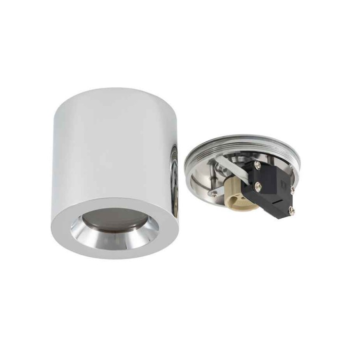 Точковий світильник Nowodvorski 10713 Ceara GU10 1x15W IP44 Chrome Точковий світильник Nowodvorski 10713 Ceara GU10 1x15W IP44 Chrome