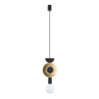 Підвісний світильник Nowodvorski 11180 Drops Wood F E27 1x25W IP20 Bk