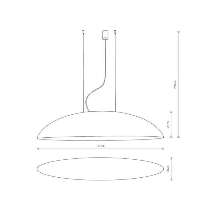 Підвісний світильник Nowodvorski 10326 Canoe E27 5x40W IP20 Wh Підвісний світильник Nowodvorski 10326 Canoe E27 5x40W IP20 Wh