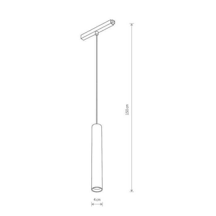 Магнитный трековый светильник Nowodvorski 10652 LVM Roller LED 1x9W 4000K 680Lm IP20 черный Магнитный трековый светильник Nowodvorski 10652 LVM Roller LED 1x9W 4000K 680Lm IP20 черный