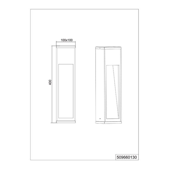 Парковий світильник Trio 509660130 Canning Парковий світильник Trio 509660130 Canning