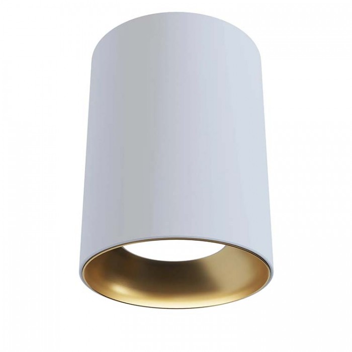 Точковий світильник Pikart 28589-1 BP_80 GU10 1x60W IP20 Wh+Gold