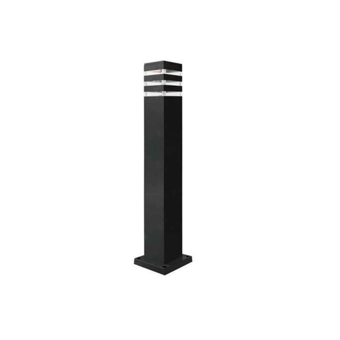 Уличный светильник Goldlux 316189 Teksas E27 1x12W IP44 графитовый