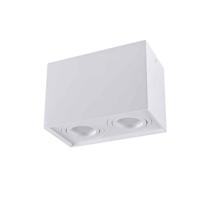 Точковий світильник Goldlux 313133 Hadar Q2 GU10 2x10W IP20 білий Точковий світильник Goldlux 313133 Hadar Q2 GU10 2x10W IP20 білий