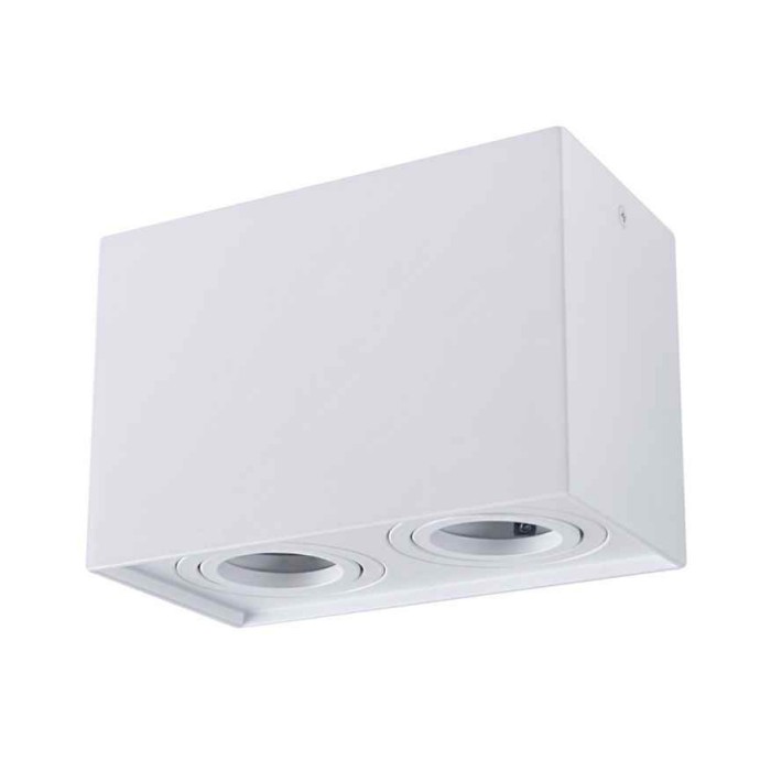 Точковий світильник Goldlux 313133 Hadar Q2 GU10 2x10W IP20 білий