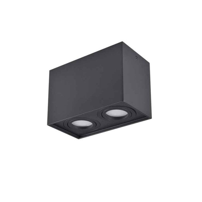 Точечный светильник Goldlux 313140 Hadar Q2 GU10 2x10W IP20 черный Точечный светильник Goldlux 313140 Hadar Q2 GU10 2x10W IP20 черный