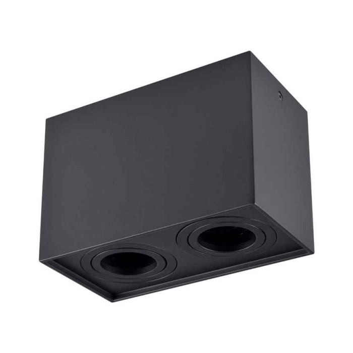 Точечный светильник Goldlux 313140 Hadar Q2 GU10 2x10W IP20 черный