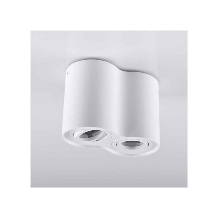 Точечный светильник Goldlux 313157 Hadar R2 GU10 2x10W IP20 белый Точечный светильник Goldlux 313157 Hadar R2 GU10 2x10W IP20 белый