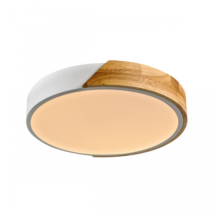 Стельовий світильник Italux PLF-13186-WH-WO Nastro Led 1x24W 3000K 2400Lm IP20 Wh Стельовий світильник Italux PLF-13186-WH-WO Nastro Led 1x24W 3000K 2400Lm IP20 Wh