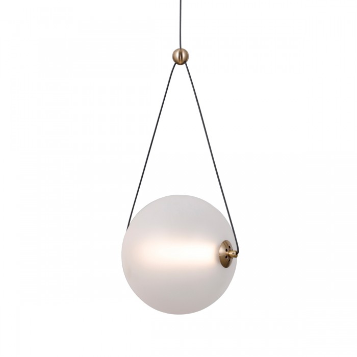 Підвісний світильник Italux PND-34361-M-HBR-OPAL Rastia Led 1x9W 3000K 975Lm IP20 Gold Підвісний світильник Italux PND-34361-M-HBR-OPAL Rastia Led 1x9W 3000K 975Lm IP20 Gold