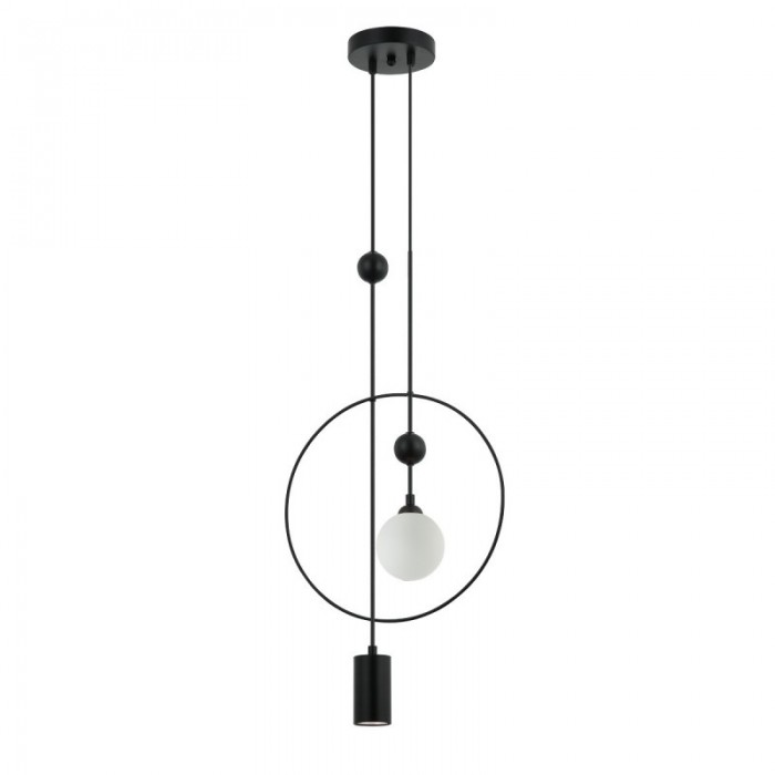 Підвісний світильник Italux PND-428892-BK Trosti G9+GU10 2x35+25W IP20